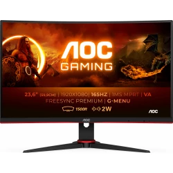 Monitor Gaming AOC 24`` VA FHD Curvo Negro (C24G2AE/BK)