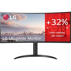 Imagen de Monitor LG 34`` Ultrawide WQHD 300cd Curvo (34WP75CP-B)