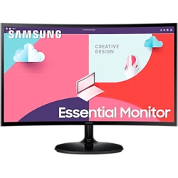 Monitor Samsung 24`` FHD Curvo Negro (LS24C360EAUXEN) [foto 1 de 9]