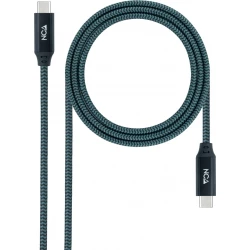 Nanocable USB-C a USB-C 1m (10.01.4301-COMB) [foto 1 de 6]