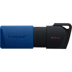 Pendrive Kingston 64Gb USB-A 3.0 Negro/Azul (DTXM/64GB)