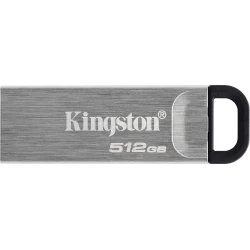 Pendrive Kingston DT 512Gb USB-A 3.0 Plata (DTKN/512GB) [foto 1 de 5]