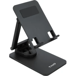 Soporte Plegable TooQ 12.9`` Negro (PH-HERMES-HALLEY) Imagen de Soporte Plegable TooQ 12.9`` Negro (PH-HERMES-HALLEY)