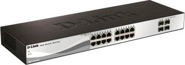 Switch D-Link 16p 10/100/1000 4SFP Rack (DGS-1210-20/E)