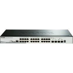 Switch D-Link 24xRJ45 GbE 4SFP PoE (DGS-1510-28P/E)