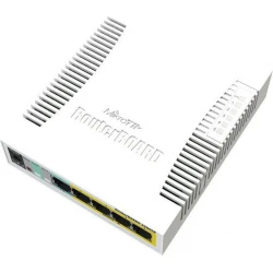 Switch Mikrotik 5xRJ45 GbE 1xSFP PoE (CSS106-1G-4P-1S)