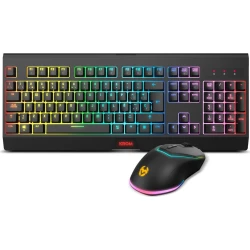 Imagen de T+Raton KROM Kabala Wireless Negro (NXKROMKBLSP)