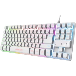 Imagen de Teclado Gaming Trust GXT 833W Thado TKL Blanco (24739)