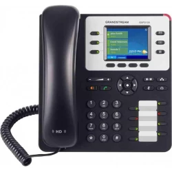 Teléfono IP GrandStream 3 Líneas BT Negro (GXP-2130) [foto 1 de 3]