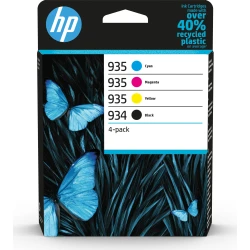 Tinta HP 934/935 Pack Negro/Color 10ml/4.5ml (6ZC72AE) [foto 1 de 8]