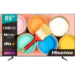 Imagen de TV Hisense 85`` LED 4K UHD WiFi Smart TV Negro (85A6BG)