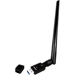 Adaptador D-Link AC1300 USB 3.0 WiFi 5 Negro (DWA-185)