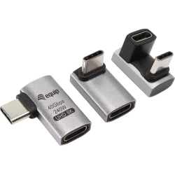 Imagen de Adaptador EQUIP USB-C M/H 240W Pack 3 (EQ133478)