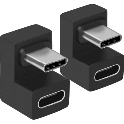 Imagen de Adaptador EQUIP USB-C M/H Pack 2 Negro (EQ133476)