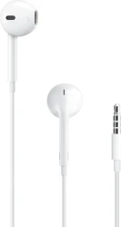 Imagen de Auriculares Apple EarPods 3.5mm Blancos (MWU53ZM/A)