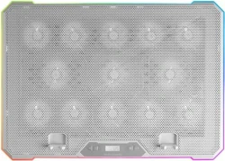 Base Refrigeracion MARS GAMING 17`` ARGB Blanco(MNBC13W)