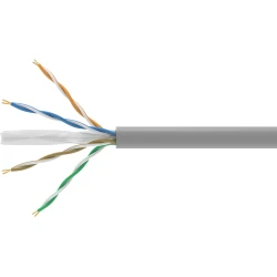 Bobina EQUIP Cat.6a U/UTP 305m Gris (EQ404537)