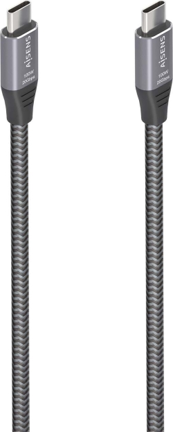Imagen de Cable AISENS USB-C/M a USB-C/M 3m Gris (A107-0875)