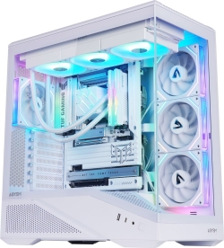 Imagen de Caja Abysm Arian Frame A400 ARGB ATX Blanca (AB123533W)