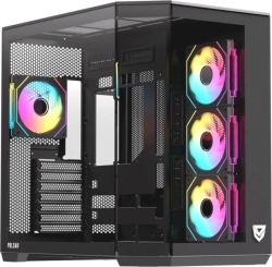 Imagen de Caja Nfortec Pulsar ARGB ATX ITX Negra (NF-CS-PULSAR-B)