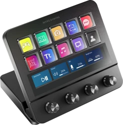 Control Deck Mars Gaming LCD 10 Teclas Negro (MSDPRO)