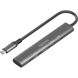 Docking AISENS 5en1 USB-C Gris (ASUC-5P022-GR)