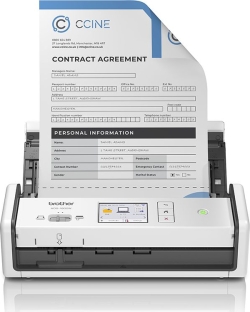 Esc&aacute;ner BROTHER ADF A4 Color USB WiFi Blanco (ADS1800W)