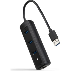 Imagen de Hub Nanocable USB-A a 1xUSB-A 3.0/1xRJ45 (10.16.4604)