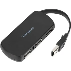 Imagen de Hub TARGUS 4xUSB-A 2.0 Negro (ACH114EU)