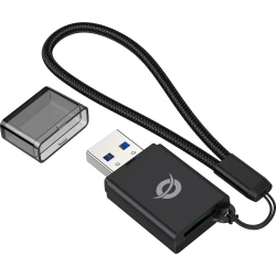 Lector Tarjetas CONCEPTRONIC USB-A 3.0 Negro (BIAN07B)