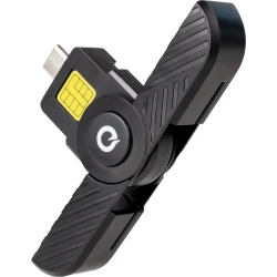 Imagen de Lector TooQ DNIe USB-C 2.0 Negro (TQR-3011B)