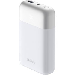 PowerBank D-Link 10000mAh USB-A/USB-C Blanco (DPP-101)