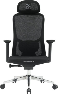 Silla Newskill Nue Ergonómica Negra (NS-CH-NUE-BB) [foto 1 de 5]