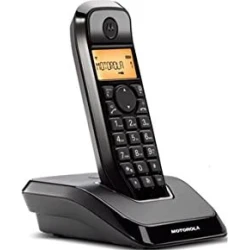 Imagen de Teléfono Inalámbrico Motorola S12 DECT Negro (S1201)