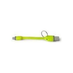 Imagen de Cable CELLY USB-A Lightning 12cm Verde (USBLIGHTKEYGN)