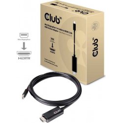 Cable Mini DP-HDMI Club 3D 2m (CAC-1182) [foto 1 de 7]