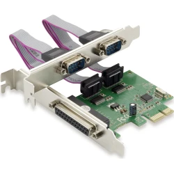 Controladora CONCEPTRONIC PCIe Paralelo/RS-232 (SPC01G)