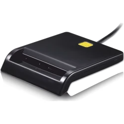 Imagen de Lector Tarjetas TooQ DNIe USB 2.0 Negro (TQR-210B)