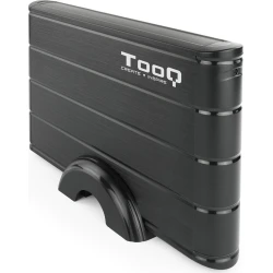 Imagen de Caja HDD TOOQ 3.5`` Sata USB 3.0 Negro (TQE-3530B)