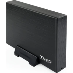Imagen de Caja HDD TOOQ 3.5`` SATA USB3 Negra (TQE-3527B)