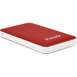 Caja TOOQ HDD 2.5`` SATA USB 3.0 Roja (TQE-2528R) [foto 1 de 5]