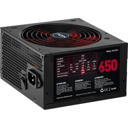 Fuente NOX NX 650W ATX PFC 87% 140mm Negra (NXS650) Imagen de Fuente NOX NX 650W ATX PFC 87% 140mm Negra (NXS650)
