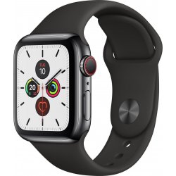 Apple Watch S5 40mm Acero Negro Sport Negra (MWX82TY/A) [foto 1 de 3]