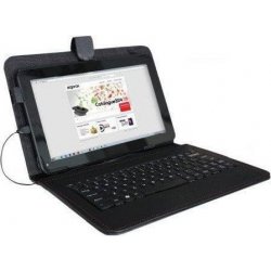Funda+Teclado Approx 9`` Polipiel mUSB Negra (APPIPCK03)