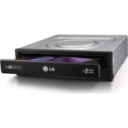 Lector DVD LG DVD-RW 24X sATA Bulk Negro (GH24NSD5)