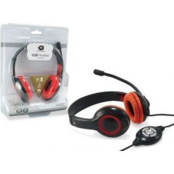 Imagen de Auric+Micro CONCEPTRONIC USB Negro/Rojo (CCHATSTAR2U2R)