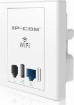 Imagen de Pto. Acceso IP-COM 300Mbps Pared USB (hoteles) (W30AP)