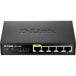 Switch D-Link 5p 10/100 L2 PoE Negro (DES-1005P) [foto 1 de 3]