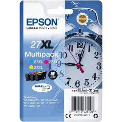 Tinta Epson 27XL T2715 Pack 3 Colores (C13T27154012) [foto 1 de 4]