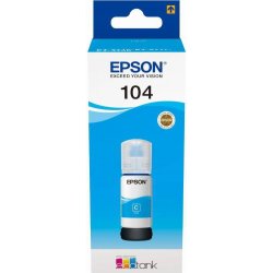 Tinta Epson EcoTank 104 Cian 65ml (C13T00P240) [foto 1 de 2]